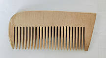 Гребінець для волосся дерев'яний, 120 мм