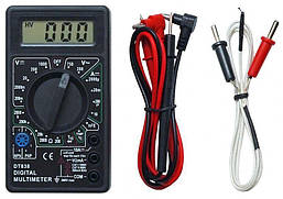 Мультиметр тестер амперметр вольтметр DT-838