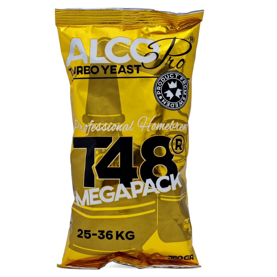 Турбо дріжджі AlcoPro T48 Mega Pack на 100л