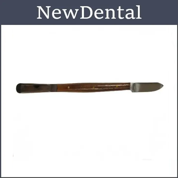 Ніж-шпатель двосторонній з деревяною ручкою, фото 1