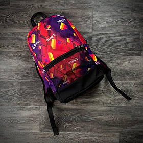 Рюкзак різнобарвний унісекс із принтом Likee