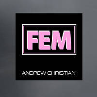 Стикер (наклейка) FEM от Andrew Christian с УФ-покрытием