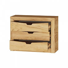 Комод 1000 в спальню  Ліберті Еверест Дуб крафт золотий