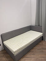 Кровать односпальная детская для подростка мягкие кровати с изголовьем для детей Оушен без подъемного меха