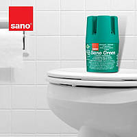 Sano Бачок (зеленый) для мытья унитаза 150г