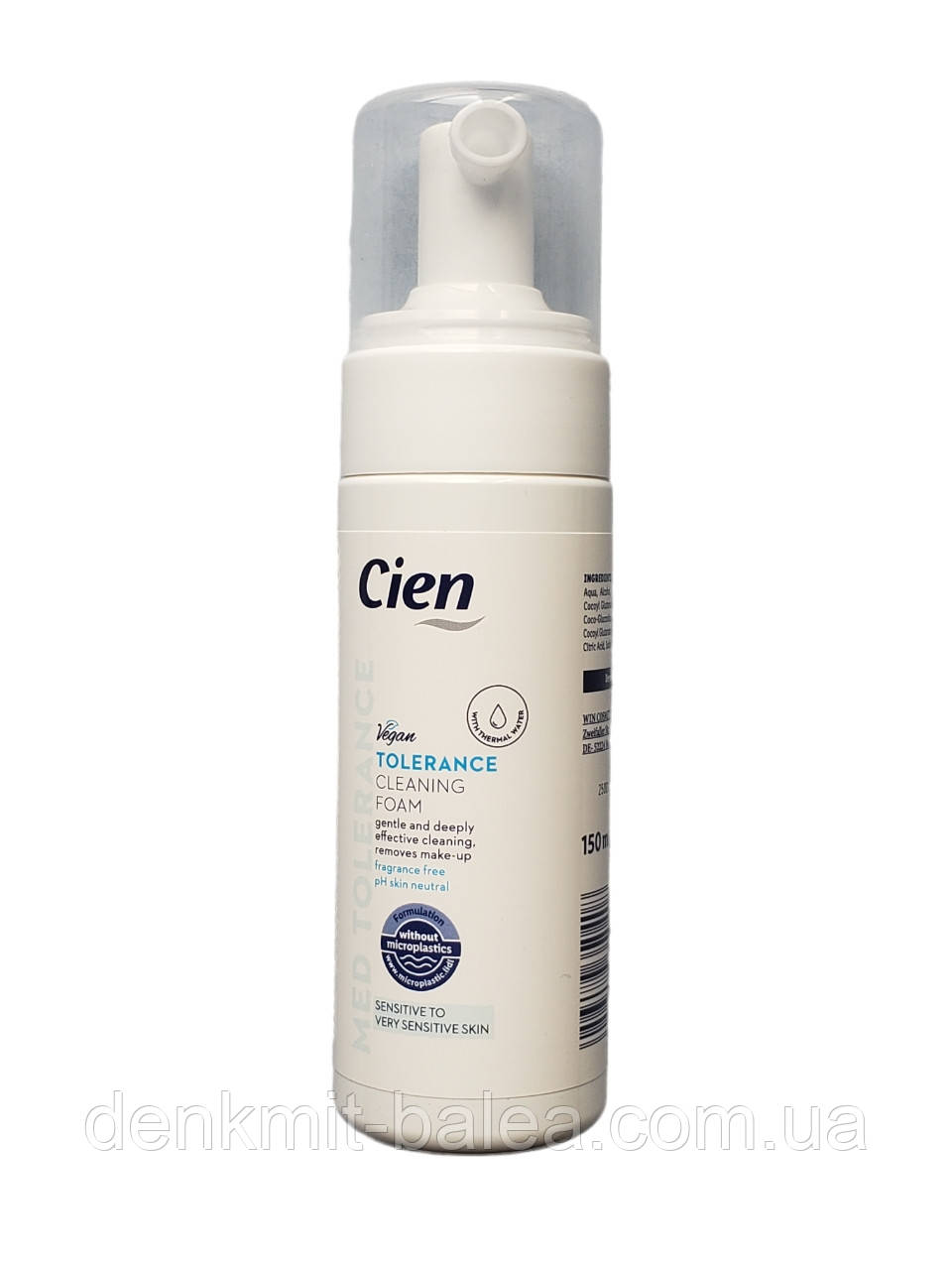 Пенка для обличчя Очищення та живлення Cien Tolerance Cleaning Foam 150 мл