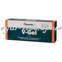 Вагинальный Ви-Гель 30г Хималая Вигель термін 05/24 включно, V-gel Himalaya herbal, Аюрведа Здесь