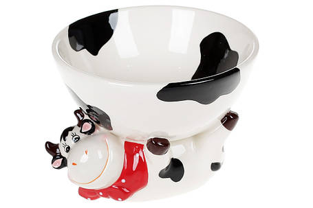 Піала керамічна, Весела корівка,16.5*16.5*13.5см. 500 мл (928-007), фото 1