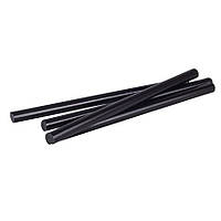 Клей для клейового пістолета, діаметр 11 мм, довжина 300 мм, чорний, ціна за фут