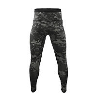 Мужское термобелье Lesko A152 Camouflage Black 3XL для холодной погоды мужчин зимнее