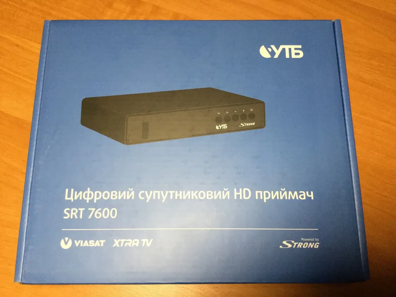 Спутниковый ресивер Strong SRT7600 HD (для VIASAT и XTRA TV) - фото 1 - id-p1687703076