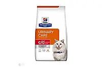 Hills Feline C/D Urinary Stress Feline Chicken корм для кошек для предотвращения повторных признаков ИЦС, 3 кг