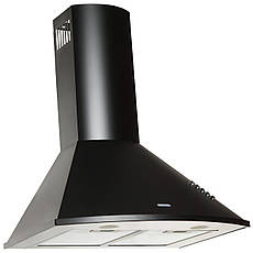 Витяжка кухонна купольна ELEYUS Bora 1200 LED SMD 60 BL (чорна)-stryqq