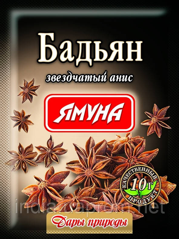 Бадьян целый 10 г. Ямуна, для кулинаров и врачей! Аюрведа Здесь - фото 1 - id-p277979302