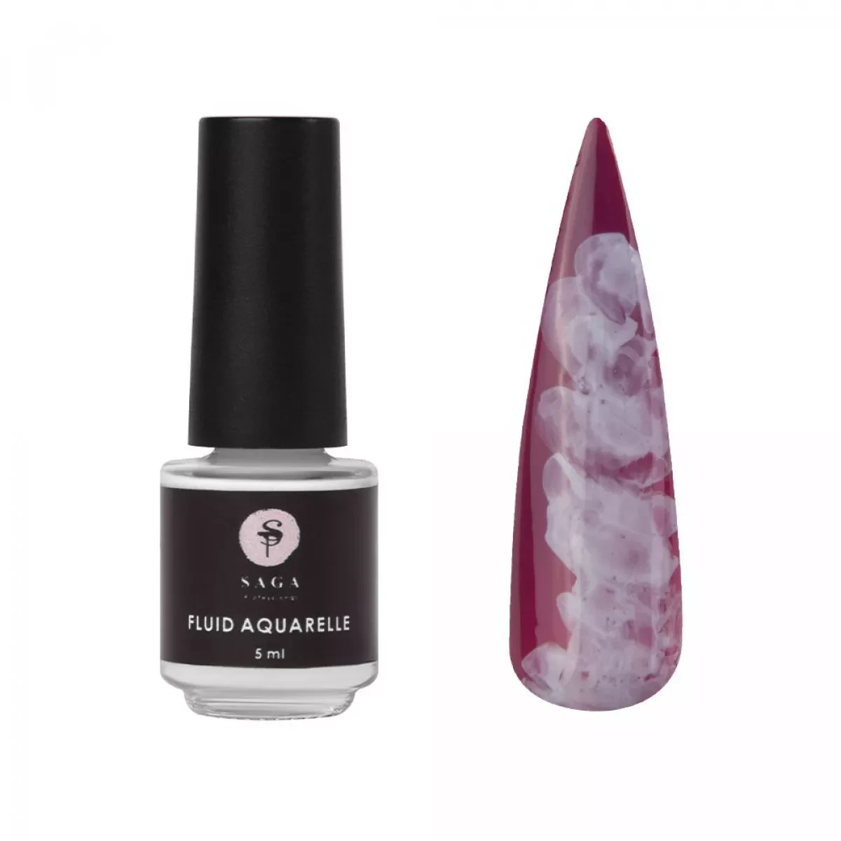 Флюїд для акварельного розпису Saga Professional Fluid Aqvarelle, 5 мл, фото 1