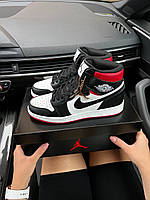 Чоловічі кросівки Nike Air Jordan High Black Red White