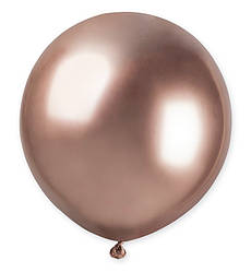 Повітряні кульки "Bowl" Ø - 48 см, (1 шт.), Італія, рожеве золото хром