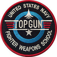 Нашивка Top Gun United States Navy Fighter Weapons School