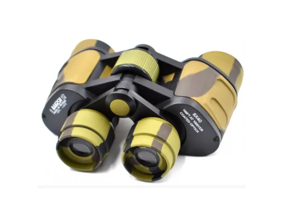 Бінокль BAIGISHI W10 8x40 прогумований + чохол, фото 1