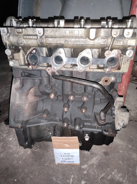No196 Б/в Двигун 1.5CDTI K9K 636 для Renault Kangoo 2009-