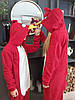 Кигуруми детский костюм пижама Angry Birds Злые птички красный (на рост: 80,86,92,98,104 см), фото 2