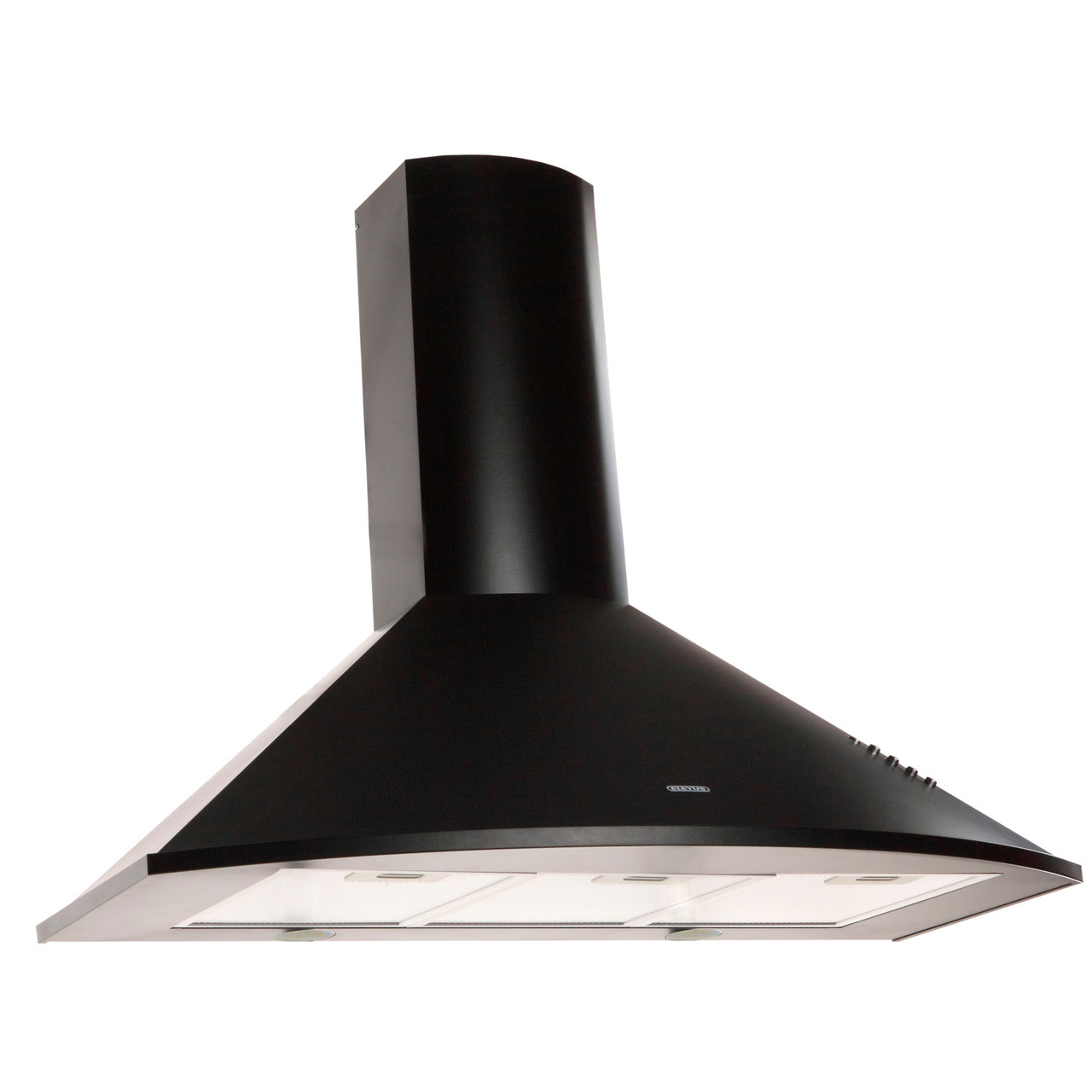 Витяжка кухонна купольна ELEYUS Bora 1200 LED SMD 90 BL (чорна)-stryqq
