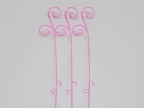 Декоративна опора для орхідей (фаленопсисів) рожева (1 шт)