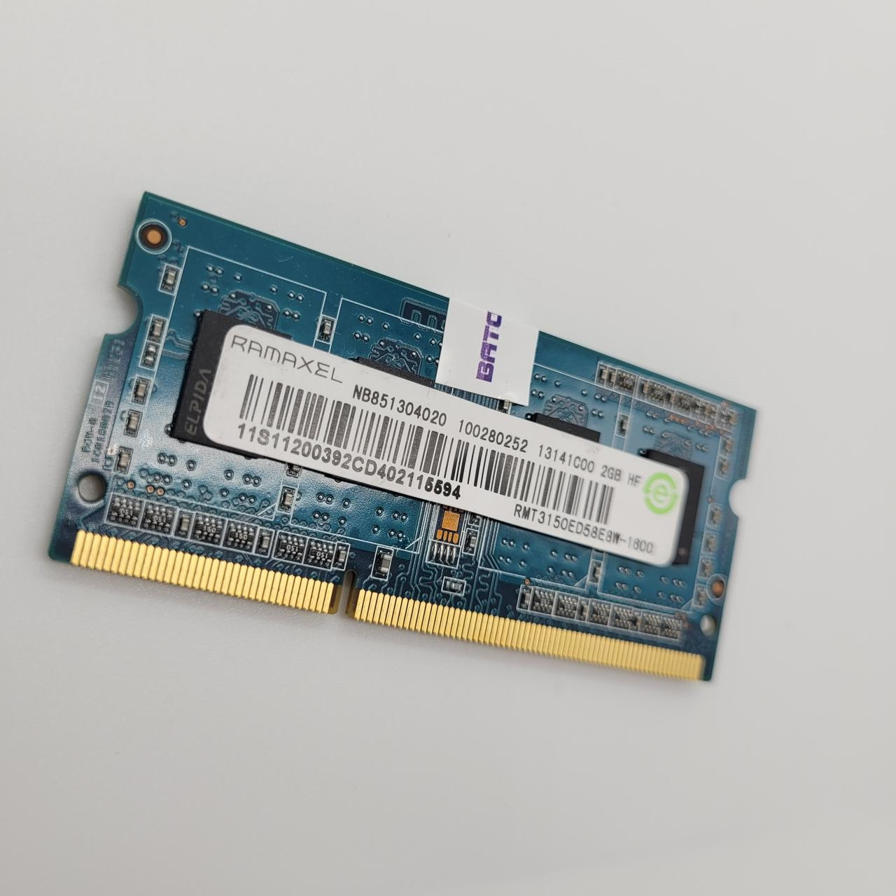 Ramumeページ Оперативная память для ноутбука Ramaxel SODIMM DDR3 2Gb 1600MHz