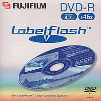 Диск Fujifilm DVD-R 4,7Gb 16x Labelflash (Fujifilm)