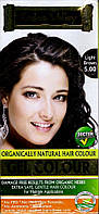 Краска-гель Долина Инда натуральная, Светло-Коричневый (120 грм), Gel Hair Colour Light Brown 5.0, Indus