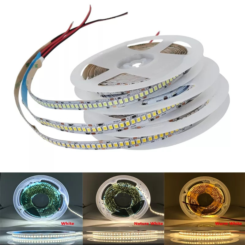 Світлодіодна Теплий Білий 120LED 5v/В стрічці SMD 2835