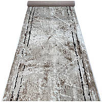 120 см доріжка SATEN 2321A Dark brown beige