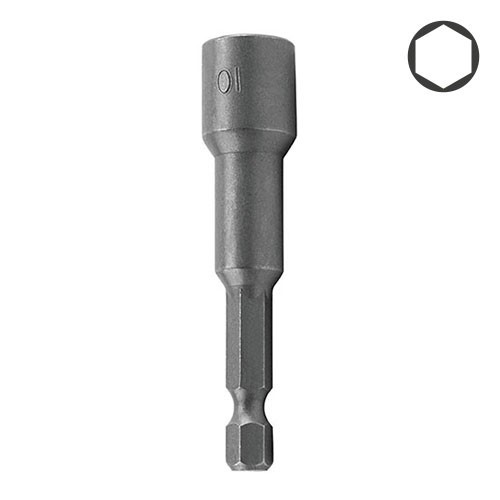 Головка на шуруповерт 13мм, 65мм магнітна TOPTUL BEAA0813