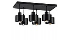 Підвісний стельовий світильник у стилі лофт Luxolar Loft Edison 382 E27 з регульованою висотою чорний, фото 3