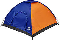 Палатка Skif Outdoor Adventure I, 200x200 cm (3-х местная), ц:orange-blue (147767) 389.00.86