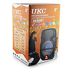 Портативна Колонка 8 дюймів UKC HS-008BT, з 1 мікрофоном 5749, фото 5