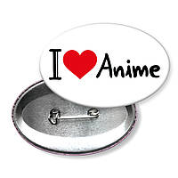 I love anime. Значок