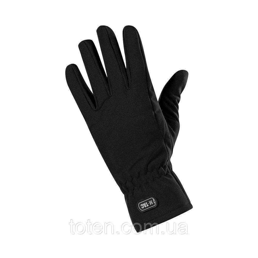 Тактические зимние теплые перчатки Мужские рукавицы ВСУ армейские защитные. Цвет черный. Размер S, M, L, XL - фото 2 - id-p1687792568