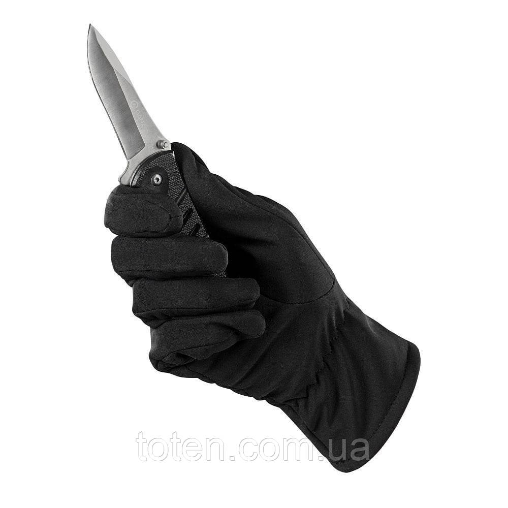 Тактические зимние теплые перчатки Мужские рукавицы ВСУ армейские защитные. Цвет черный. Размер S, M, L, XL - фото 6 - id-p1687792568