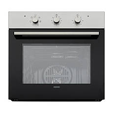 Духова шафа електрична ELEYUS ESTER 6006 IS+BL (нержавіюча сталь+чорний)-stryqq