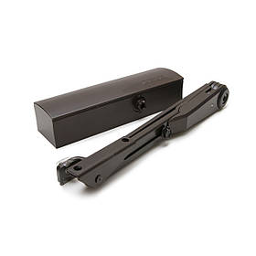 Доводчик дверний GEZE TS 1500 з фіксацією коричневий