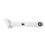 Ножиці для Geze TS 1000/TS 1500 з фіксацією білі, фото 6