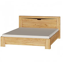 Ліжко  в спальню Ліберті 160x200 Еверест  Дуб Крафт Золотий