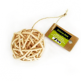 Кулька з лози ротангової пальми для гризунів 5см Zelena Zoo