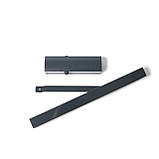 Дотягувач дверний GEZE TS 3000 V BC з ковзною шиною антрацит, фото 2