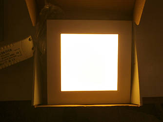 Світлодіодна вбудована LED-панель Epistar 16W квадрат