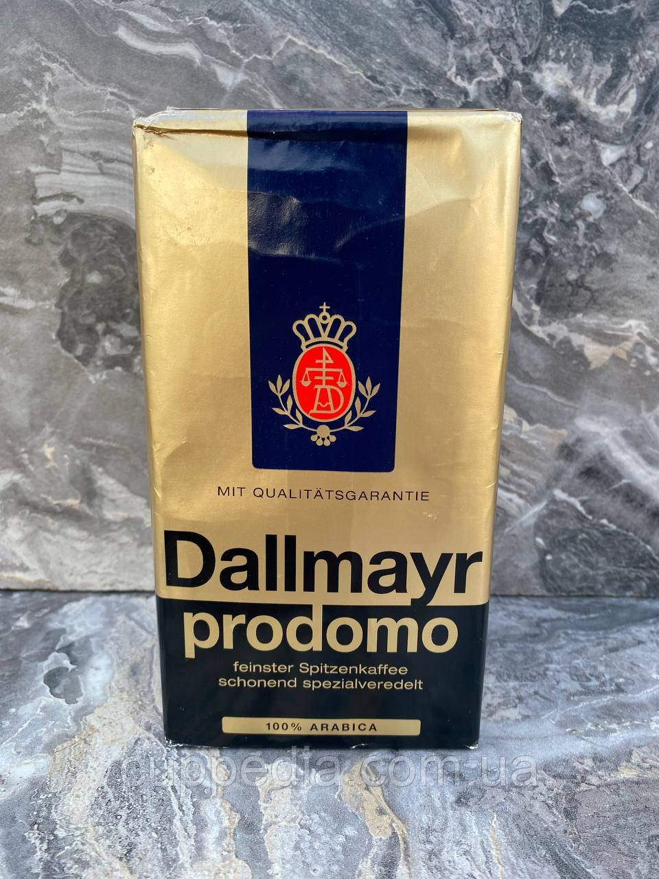 Мелена кава Dallmayr Prodomo 100% арабіка, 500 грм