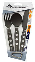 Набор туристических столовых приборов Sea To Summit Alpha Cutlery Set (Black)