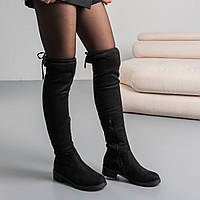 Ботфорти жіночі зимові Fashion Rocinante 3866 36 розмір 23,5 см Чорний 4432504