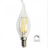 Світлодіодна LED-лампа Feron LB-69 4W Е14 CF37-свічка на вітрі Filament 400 Lm 2700K/4000K димована, фото 4